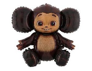 Вз (22''/56 см) ФИГУРА AIR Чебурашка, 1 шт. Вз (22''/56 см) ФИГУРА AIR Чебурашка, 1 шт.