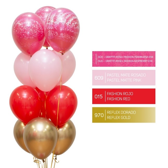 Sp (12''/30 см) Макарунс, Нежно-розовый (609), пастель, 12 шт.