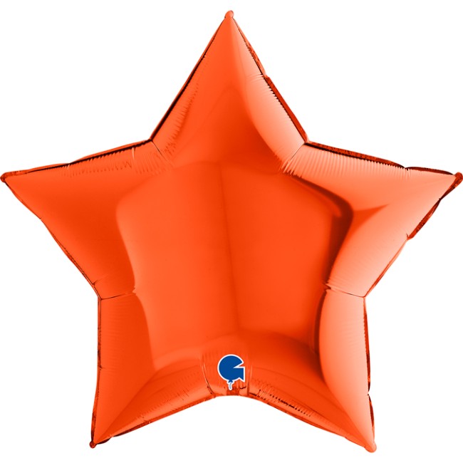 Gr (36''/91 см) Звезда, Оранжевый, 1 шт. в уп.