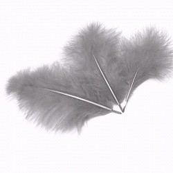 Вв Перья Серые, 13-15 см, 30 шт