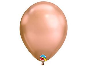 Q (11''/28 см) Хром Rose Gold, 25 шт.