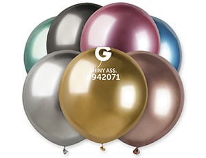 Gm (5"/13 см) / Хром Shiny ассорти, 100 шт.
