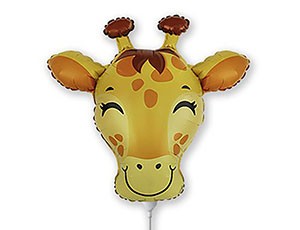 Fm (12"/30см) /Мини-фигура, Голова Жирафа, 5 шт