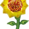 Fa (33"/84 см) Цветок, Подсолнух, Желтый, 1 шт.