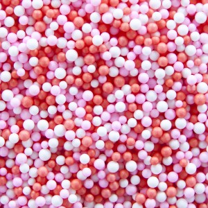 Шарики пенопласт, Цветной микс, Красный/Розовый, 2-4 мм, 10 гр. Шарики пенопласт, Цветной микс, Красный/Розовый, 2-4 мм, 10 гр.
