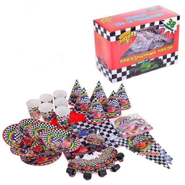 Набор сервировки Формула 1, 6 персон, 38 предметов