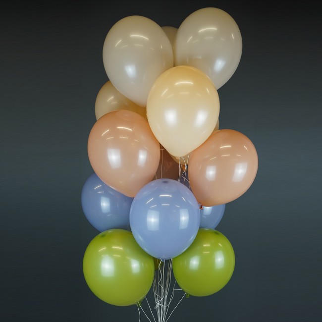 512 (12''/30 см) Голубая дымка (S97/119), пастель ретро, 100 шт.