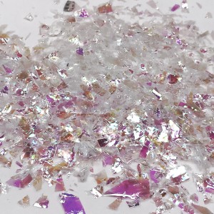 Конфетти слюда, Блестки, Белые голография, 20гр.