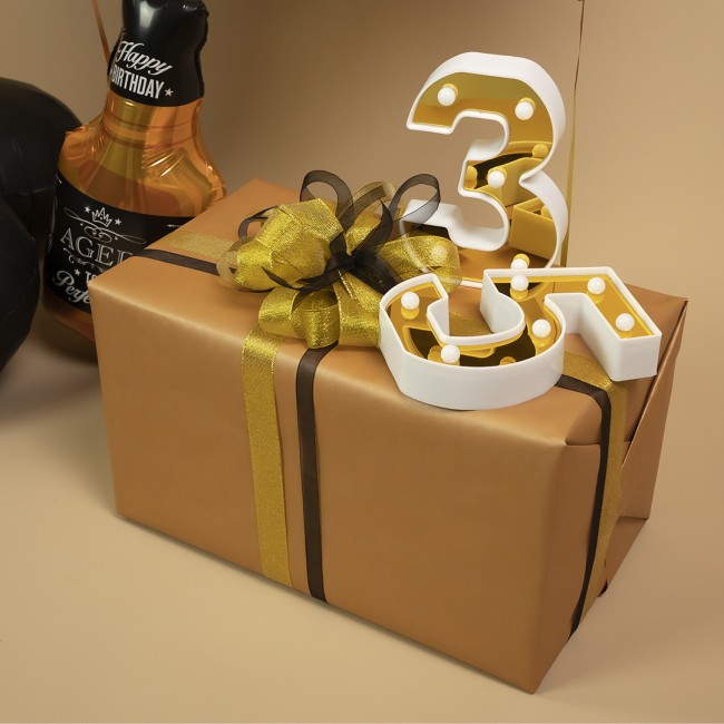 Лента органза (1,2 см*22,85 м) Черный, 1 шт.