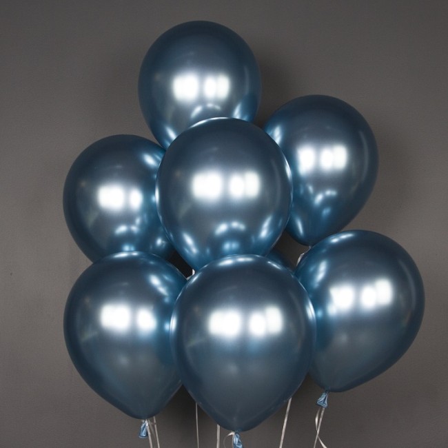 Дб (12''/30 см) Голубой, хром, 50 шт.