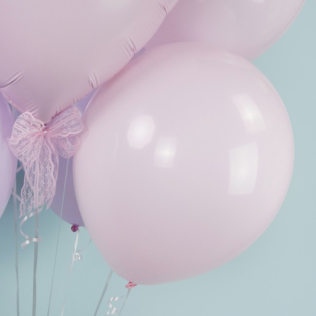 512 (12''/30 см) Нежно-розовый (H15/710), макарунс, 100 шт.