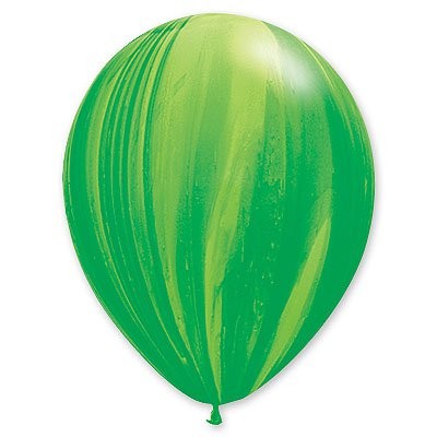 Ql (11''/28 см) /Супер Агат Green, 5 шт.