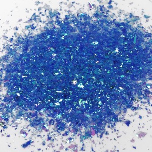 Конфетти Блестки, Голубые голография, фольга, 20гр.
