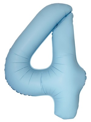 Fm (40''/102 см) Цифра, 4 Slim, Светло-голубой, Матовый, 1 шт. в уп.