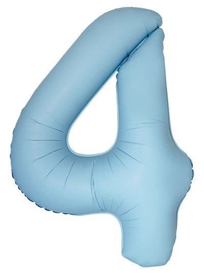 Fm (40''/102 см) Цифра, 4 Slim, Светло-голубой, Матовый, 1 шт. в уп.