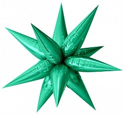 Fa (26''/66 см) Звезда, 3D Составная, Зелёная, 1 шт. в упак.