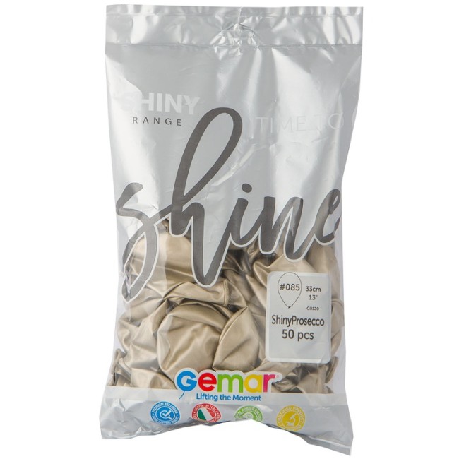 Gm (5''/13 см) /85 Хром Shiny Prosecco/Белое золото, 100 шт.