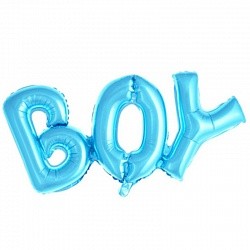 Fa (33''/84см) /Надпись "Boy", Голубой