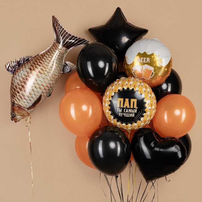 Fa (33''/84 см) Фигура, Рыба, 1 шт. в уп.