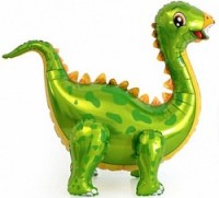 Fa (39"/99 см) Ходячая Фигура, Динозавр Стегозавр, Зеленый, в упаковке 1 шт.