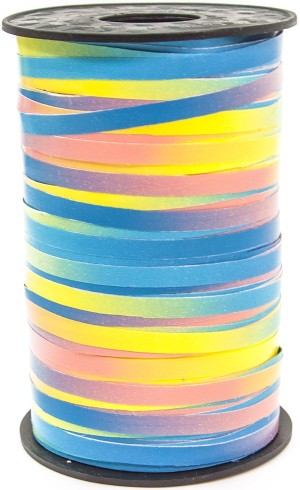 Лента (0,5 см*250 м) Яркая радуга, Градиент, 1 шт.