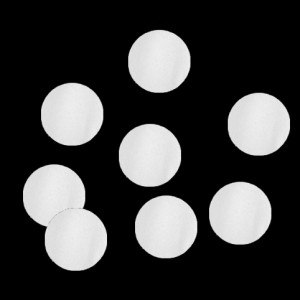 Конфетти "Круги белые" бумажные, 2,3 см, 500 гр. Конфетти "Круги белые" бумажные, 2,3 см, 500 гр.