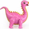 Fa (39"/99 см) Ходячая Фигура, Динозавр Стегозавр, Розовый, в упаковке 1 шт.