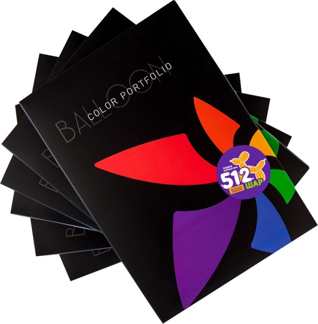 Образцы шаров 512 (12"/30 см), Ассорти, 1 шт.