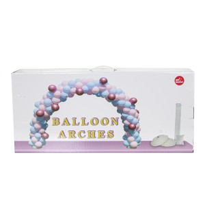 Арка для шаров разборная, 2,8*4 м, Белый, 1 шт.