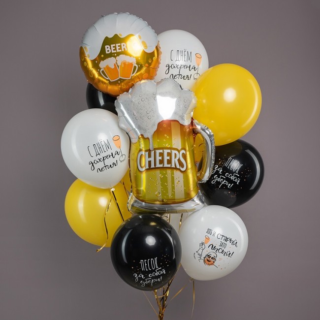 Fa (29''/74 см) Фигура, Пиво в кружке, 1 шт. в уп