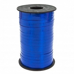 Лента (0,5 см*250 м) Ярко-синий, Глянец, 1 шт.