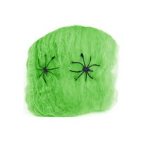 Паутина зеленая с 2 пауками 1х1м/G Паутина зеленая с 2 пауками 1х1м/G