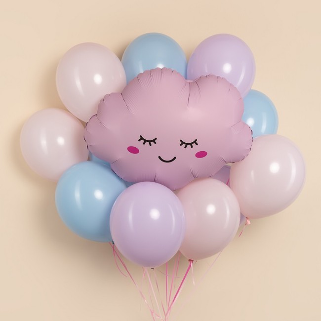 Fm (27''/69 см) Фигура, Облако, Светло-розовый, Матовый, 1 шт.