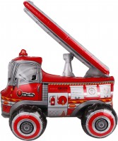 Fa (31''/79 см) Фигура, Пожарная машина с лестницей, 1 шт. в упак.