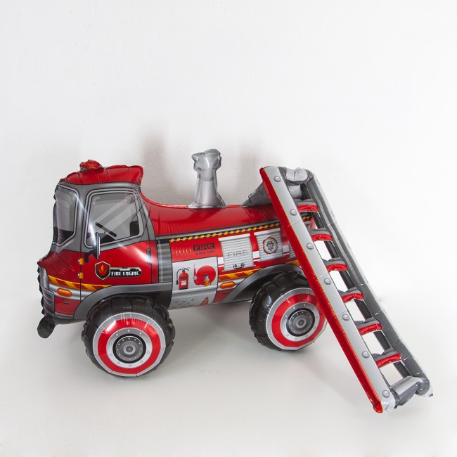 Fa (31''/79 см) Фигура, Пожарная машина с лестницей, 1 шт. в упак.