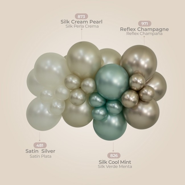 Sp (24''/61 см) Свежая мята (826), шелк, 1 шт.