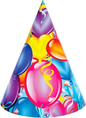 F Колпачок Праздничное настроение 6шт