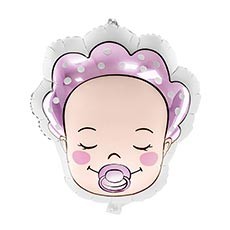 ПД (18''/45 см) ФИГУРА Малыш BABY GIRL, 1 шт.