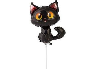 Fm (13"/33 см) Мини-фигура, Кот Чёрный, 5 шт.