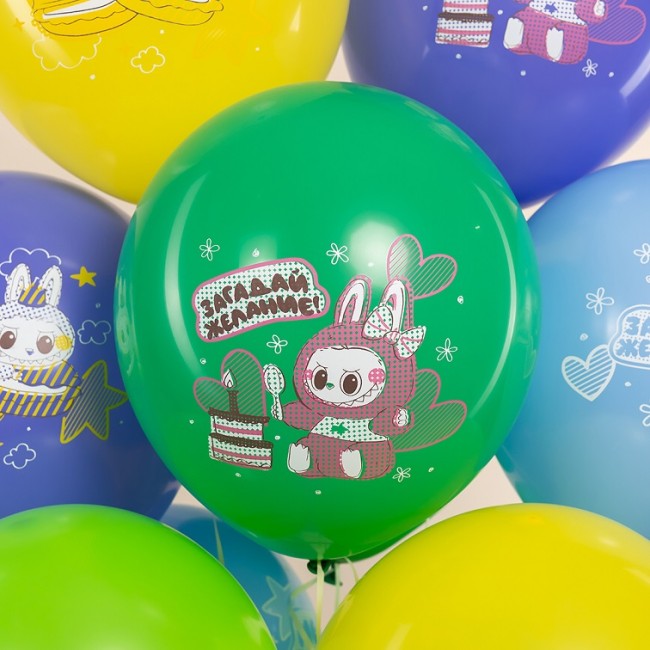 СБ (12''/30 см) Плюшевые эльфы, Ассорти, пастель, 2 ст, 25 шт.