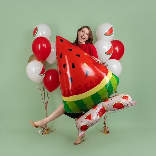 Fa 3D (60''/152 см) Фигура на подставке, Арбуз, 1 шт. в уп.