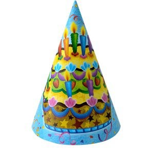 F Колпачок Праздничный торт 6шт