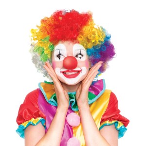 Парик "Клоун" цветной, 1 шт.