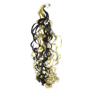 Y Хвост для шара тассел спираль черный/золото/серебро 100см Y Хвост для шара тассел спираль черный/золото/серебро 100см