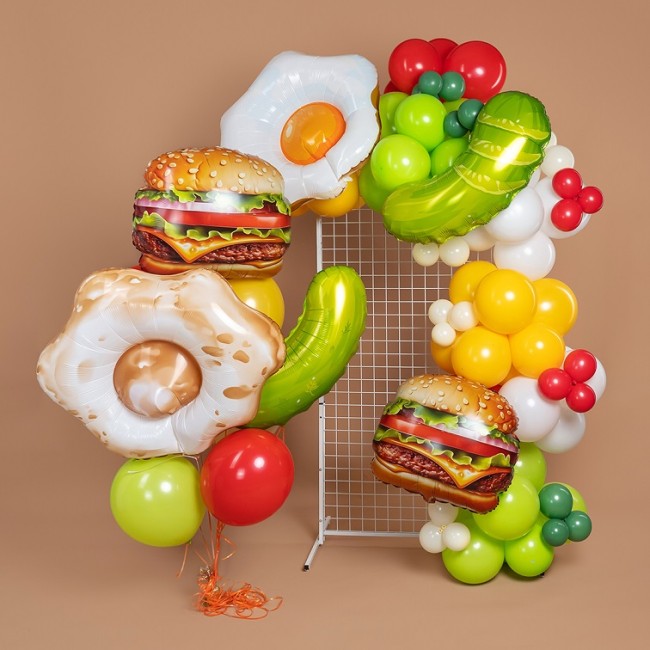 Fa (24''/61 см) Фигура, Бургер, 1 шт. в уп.