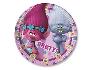 Тарелка Тролли 20 см, 8 шт/P