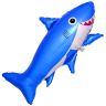 Fm (41"/104 см) Фигура, Акула веселая синяя, 1 шт.