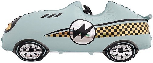 Fa (43''/109 см) Фигура, Гоночная машина, Формула 1, Голубой, 1 шт.