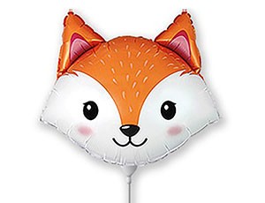Fm (9"/22см) /Мини-фигура, Голова Лисы, 5 шт