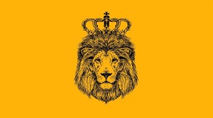 Конверты для денег, Королевский Лев, Желтый, 5 шт.